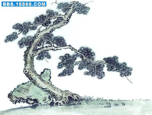 中国名画与“盆景艺术”－－－－国画篇5.jpg