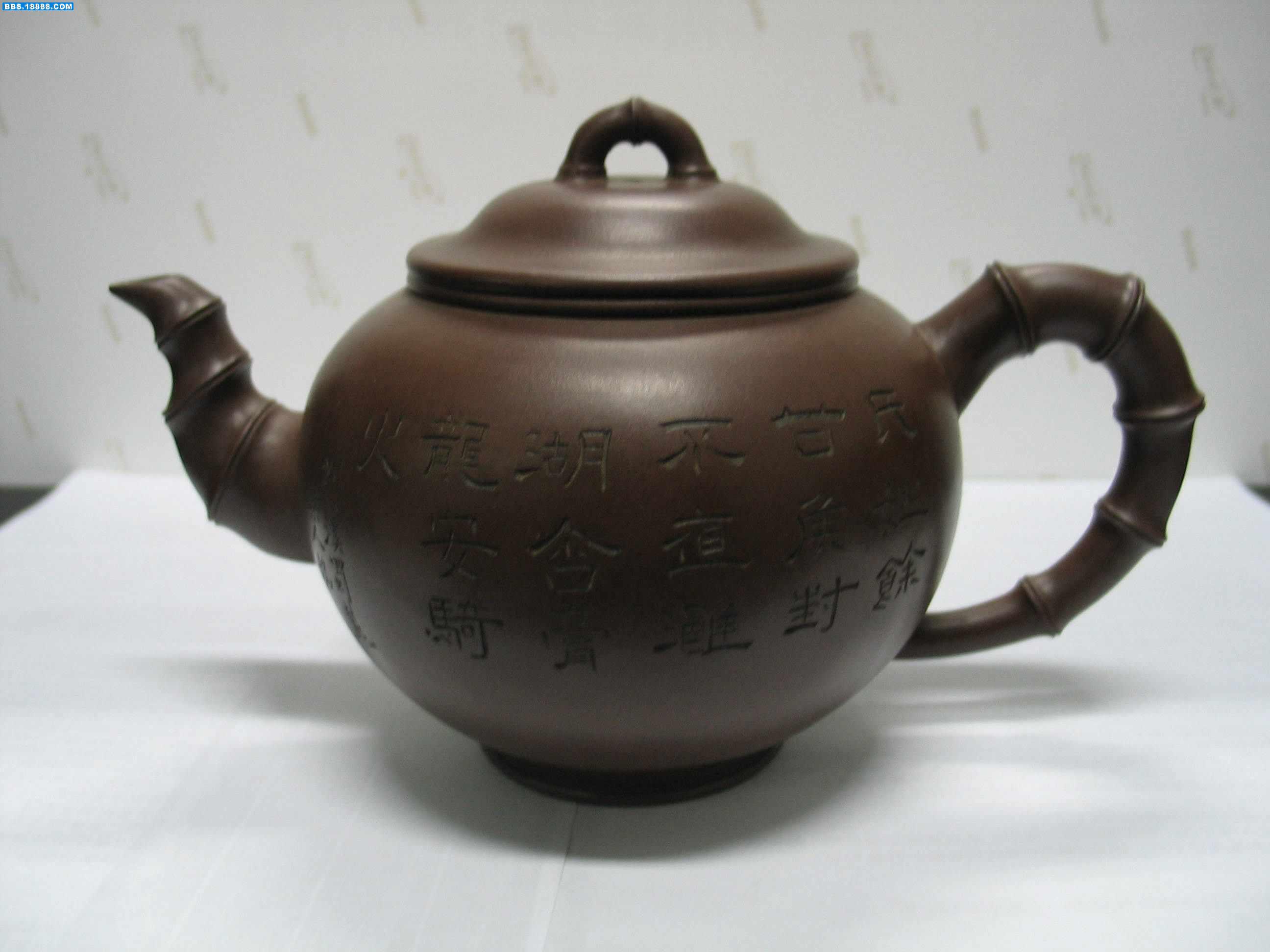 50年代朱可心薄胎保老极品紫砂坐春壶.jpg