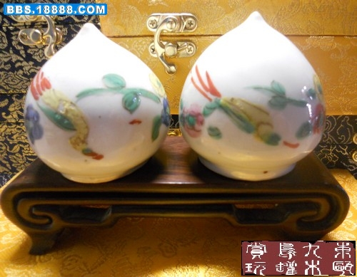 清晚粉彩喜上眉梢画眉罐一对1.jpg
