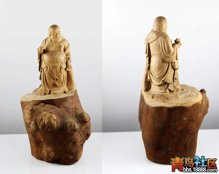 茶树根雕弥勒佛500.JPG